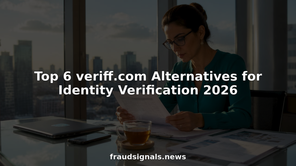 Compliance officer reviewing identity verification options