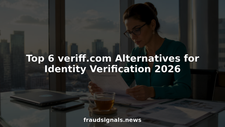 Compliance officer reviewing identity verification options