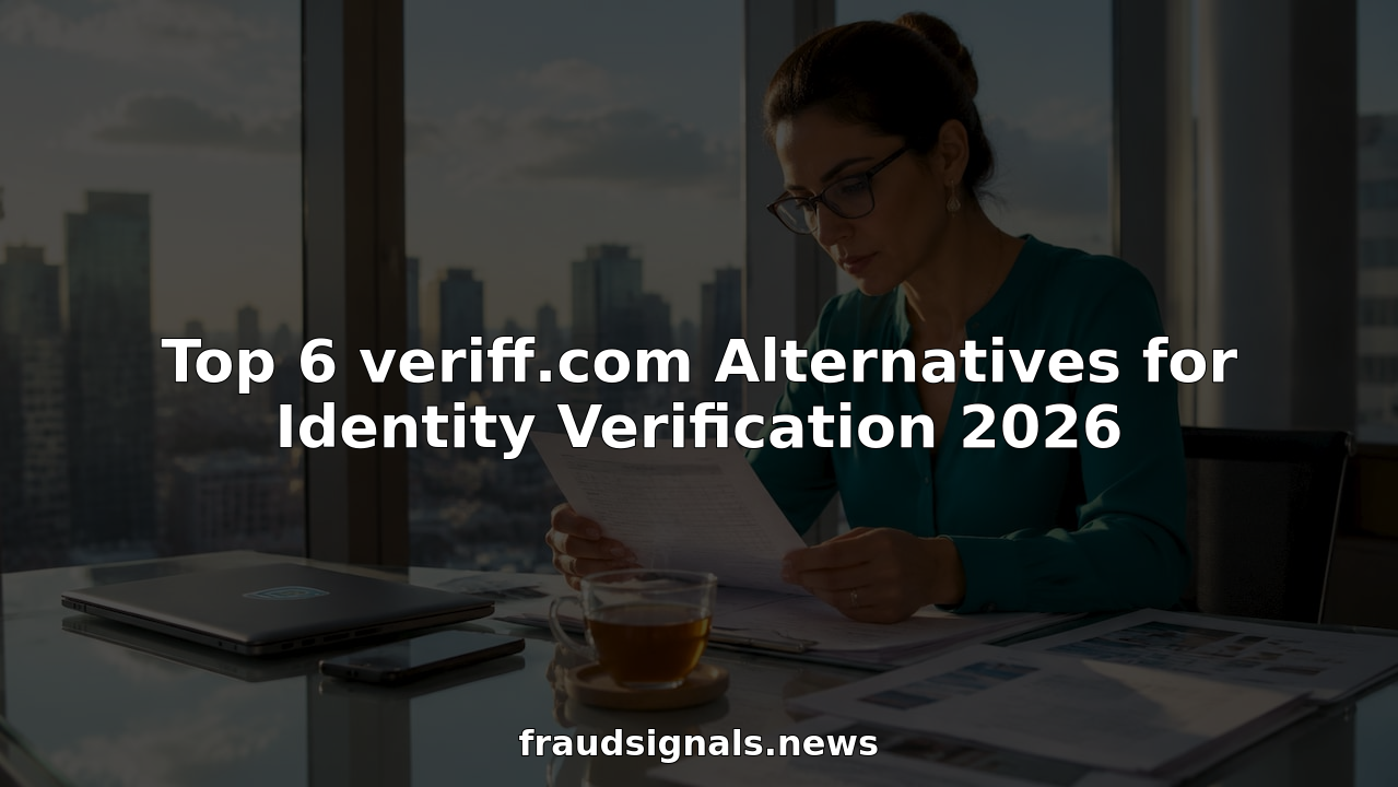 Compliance officer reviewing identity verification options