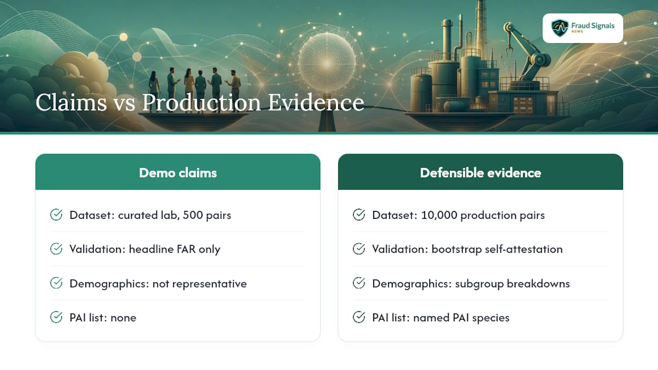 The gap between vendor claims and what actually holds up in production — overview diagram