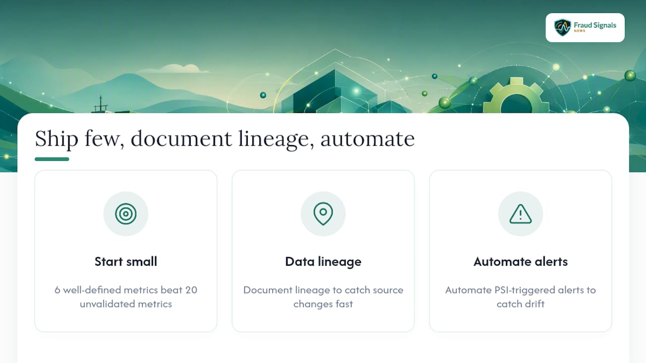 What implementing these KPIs actually teaches you — overview diagram