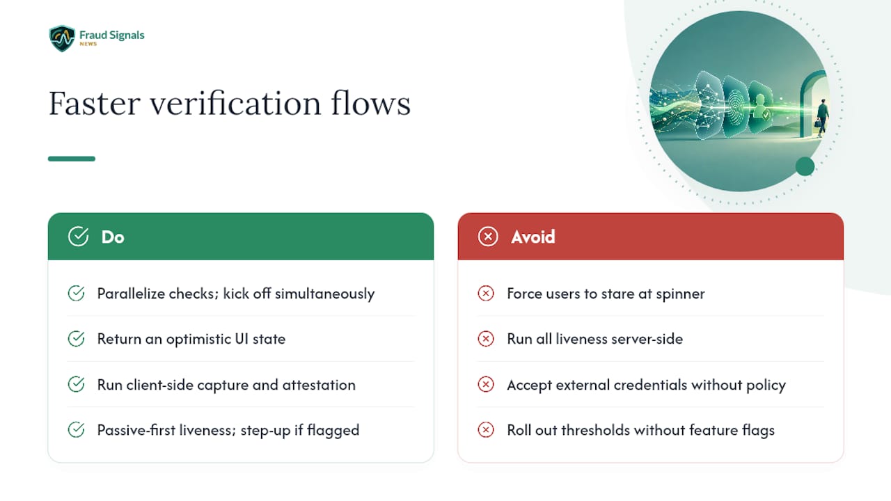 How Do You Build Verification Flows That Run Faster? — overview diagram
