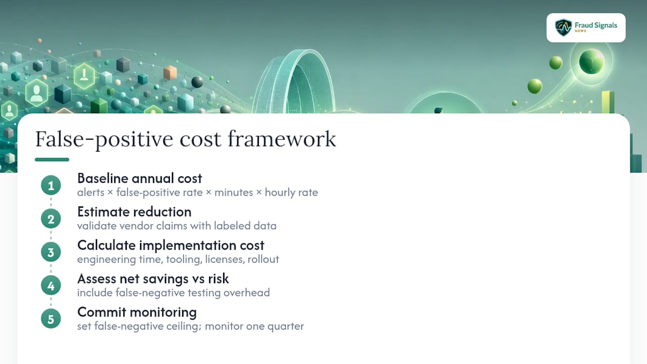 Building the Business Case: A Cost-Benefit Framework for Reduction — overview diagram