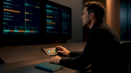 Fraud investigator tracing SIM swap signals