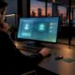 Secure bank authentication workspace with access token