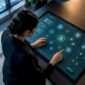 Analyst reviewing layered business ownership verification