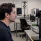 Participant undergoing biometric capture quality test