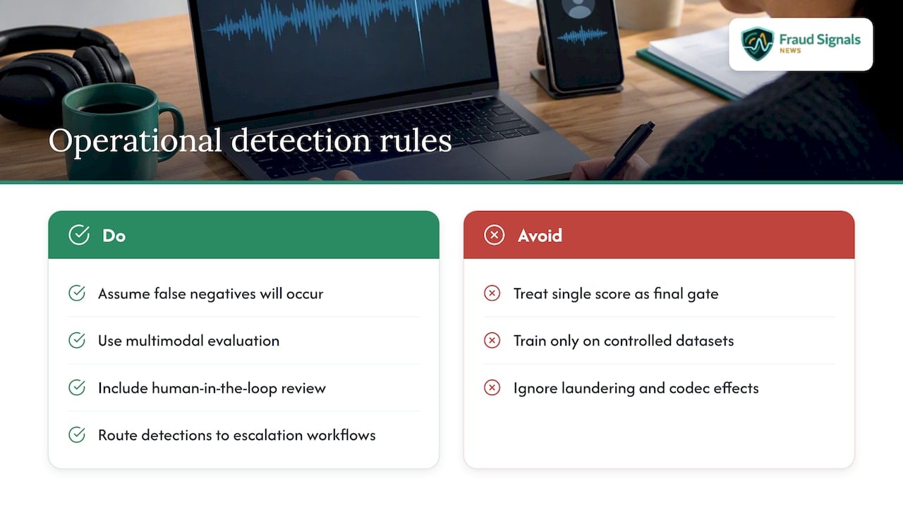 Why Detection Keeps Failing in the Real World — overview diagram