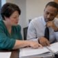 Examiner reviewing identity theft program controls