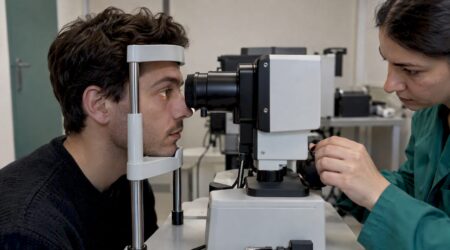 Live iris capture during biometric liveness testing